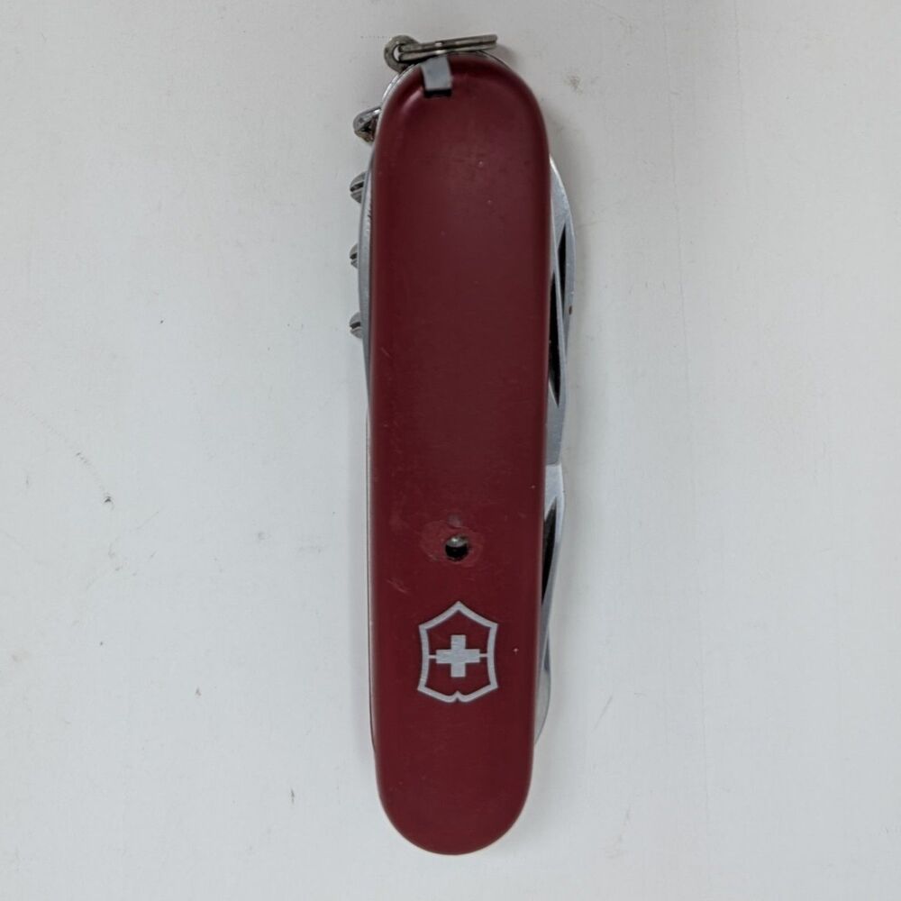 Vintage Victorinox Swiss Army Knife Multi Tool Red 91mm Officier Suisse 8 Tool - Picture 2 of 13